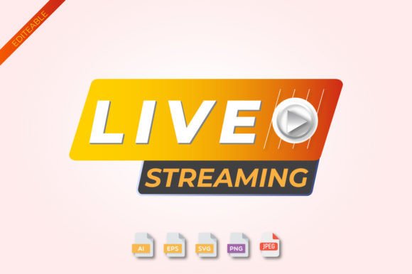 Download Live Streaming Icon 3D SVG - Live Collection
