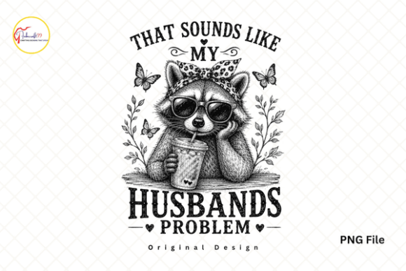 Download Funny Married Raccoon PNG, Wife Tshier - Raccoon Collection