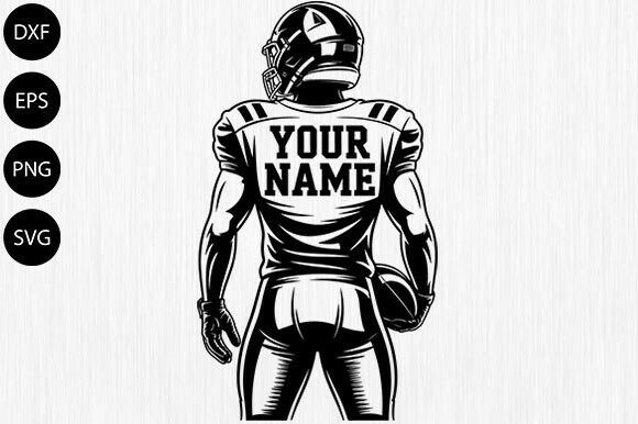 Download American Football Player Svg,Football - Player Collection