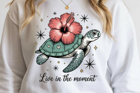 Download Live in Moment Sea Turtle PNG - Live Collection