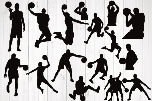 Download Basketball Player Silhouette - Player Collection