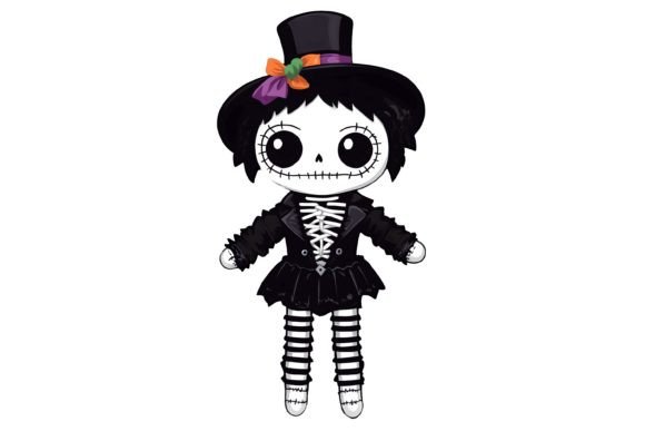 Download Gothic Voodoo Doll Illustration Png - Illustration Collection